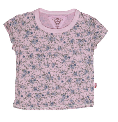Signature Cap Sleeve Tee (Ditzy Florals Pattern)