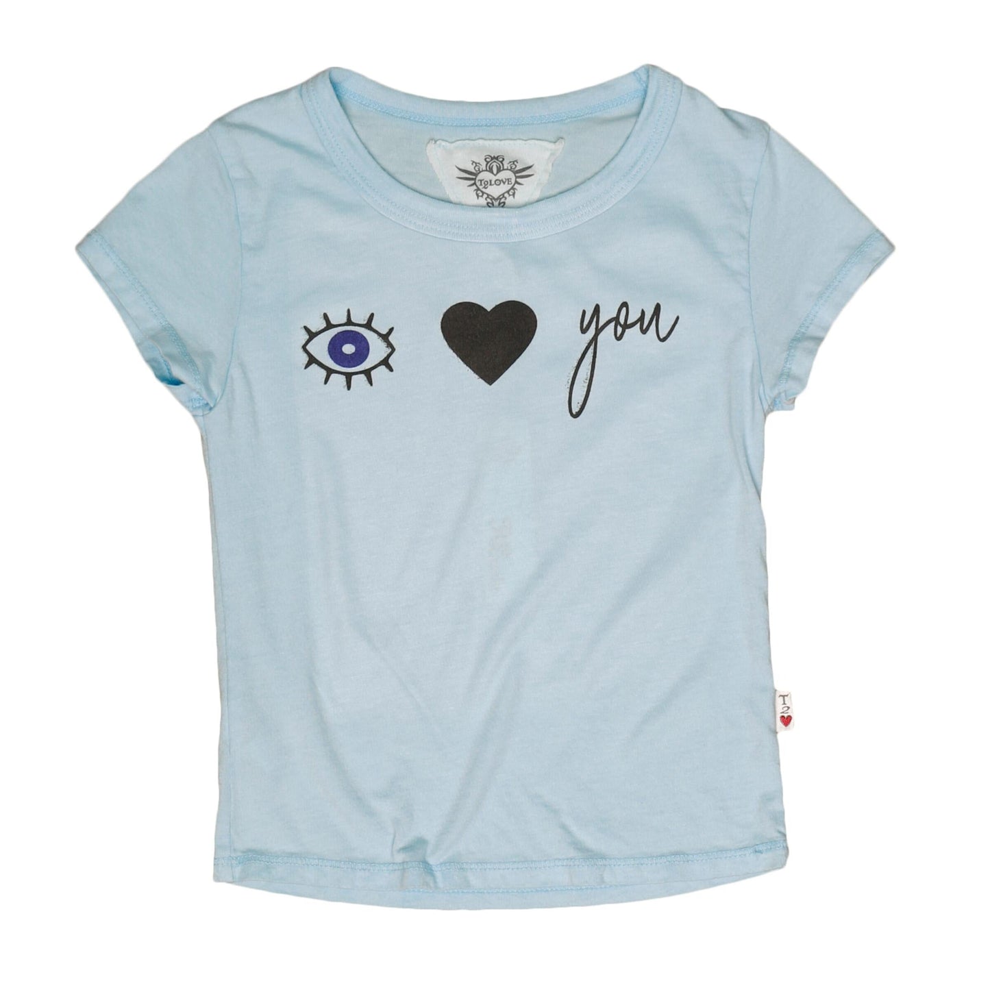 Signature Cap Sleeve Tee (Eye-Heart-You Print)