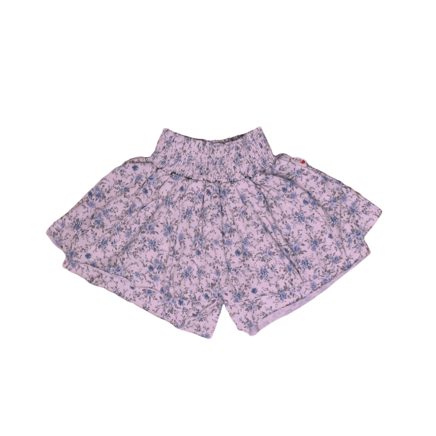 Smocked Skort (Ditzy Florals Pattern)