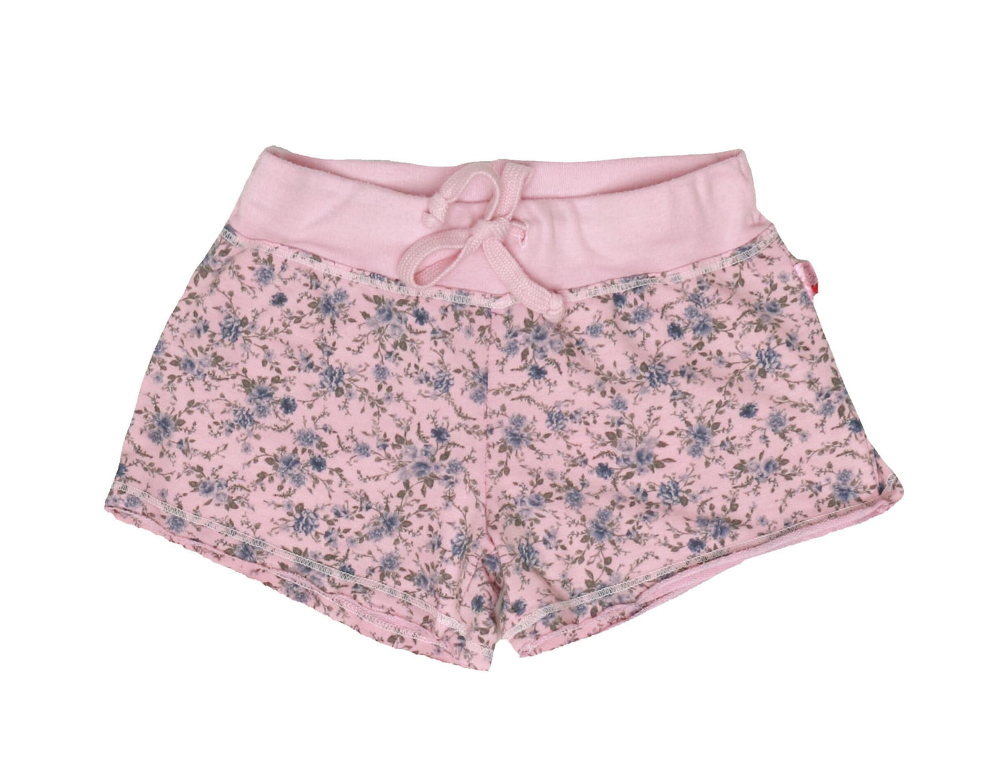 Raw-Edged Shorts with Back Pocket (Ditzy Florals Pattern)