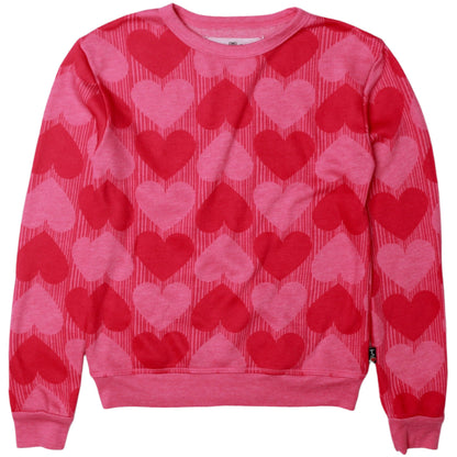 Classic Crewneck (Hearts Pattern)