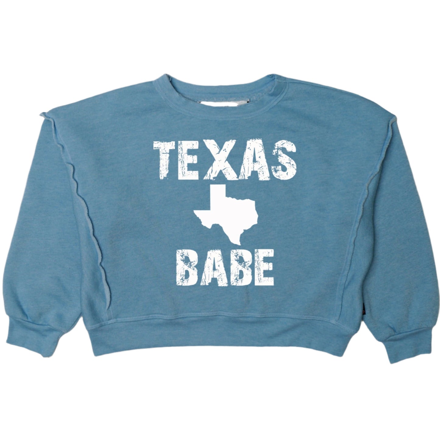 "TEXAS BABE" Dolman Sweater Top