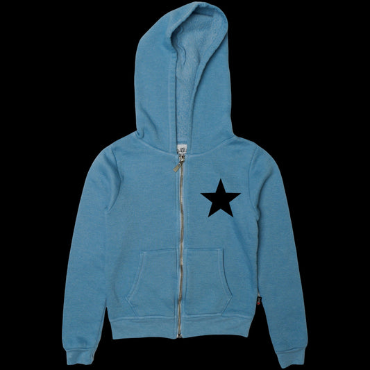Hooded Jacket (Mini Black Star Print)