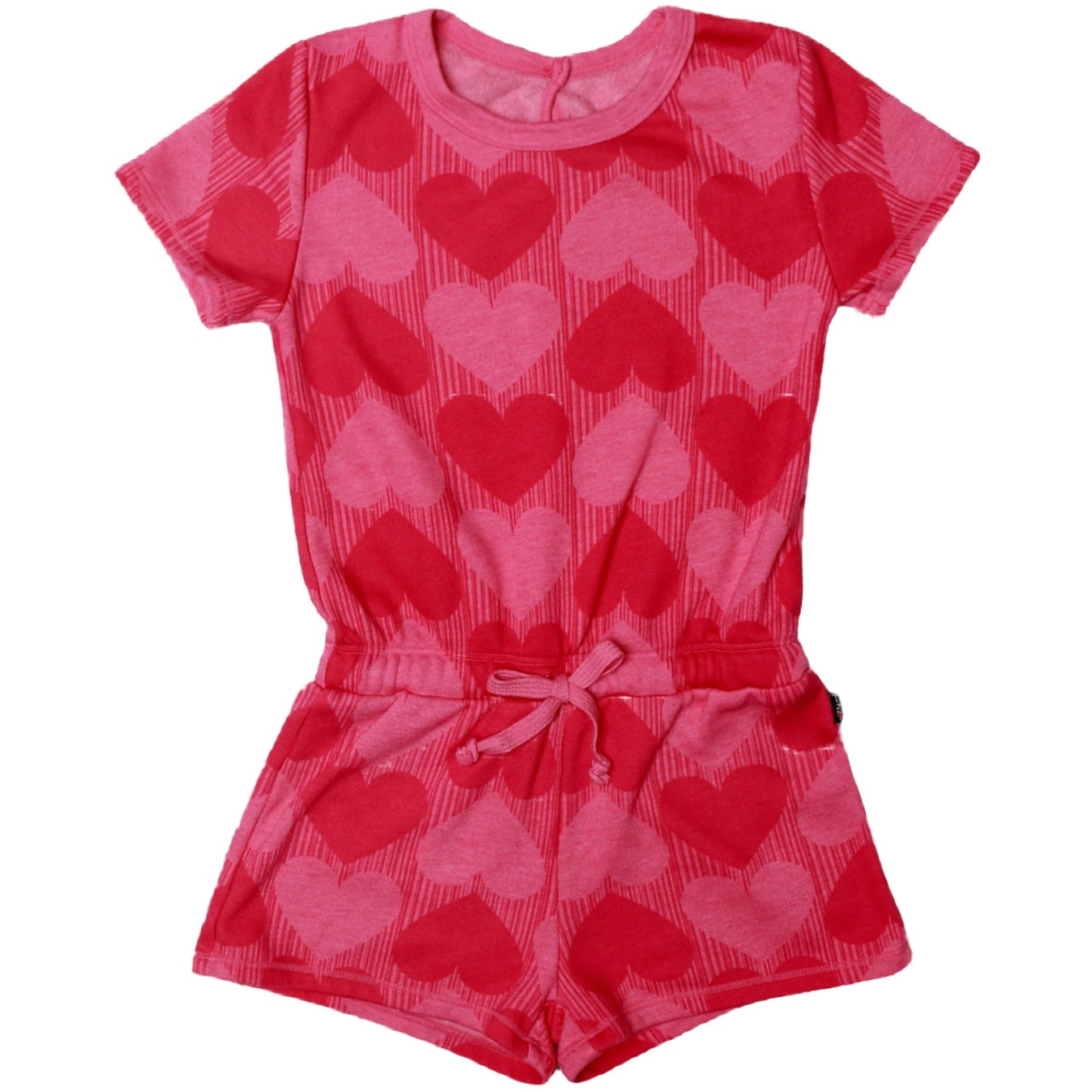 Hearts Pattern Easy Romper