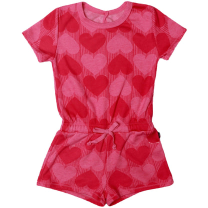 Easy Romper (Hearts Pattern)