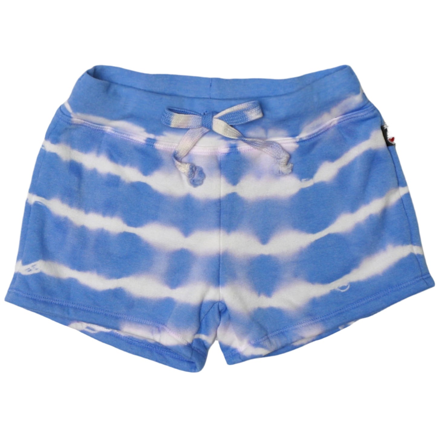 Signature Shorts (Blue-White Tie-Dye)