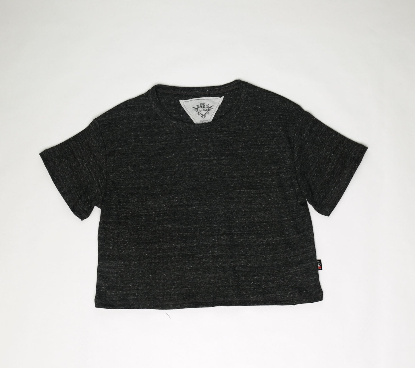 Charcoal Boxy Tee