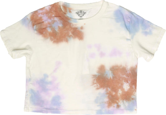 Boxy Tee (Tri-Color Tie-Dye)