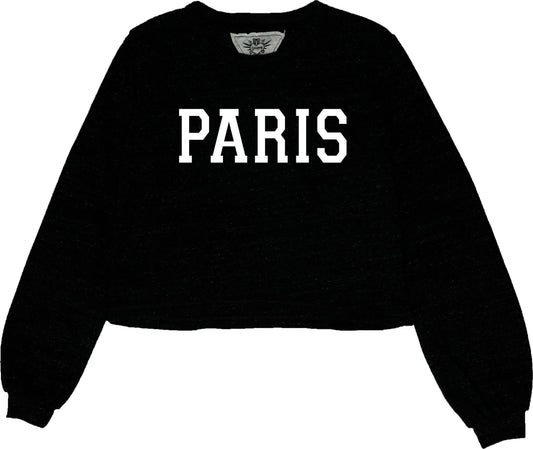 Puffy Long-Sleeve Crewneck Shirt ("PARIS")