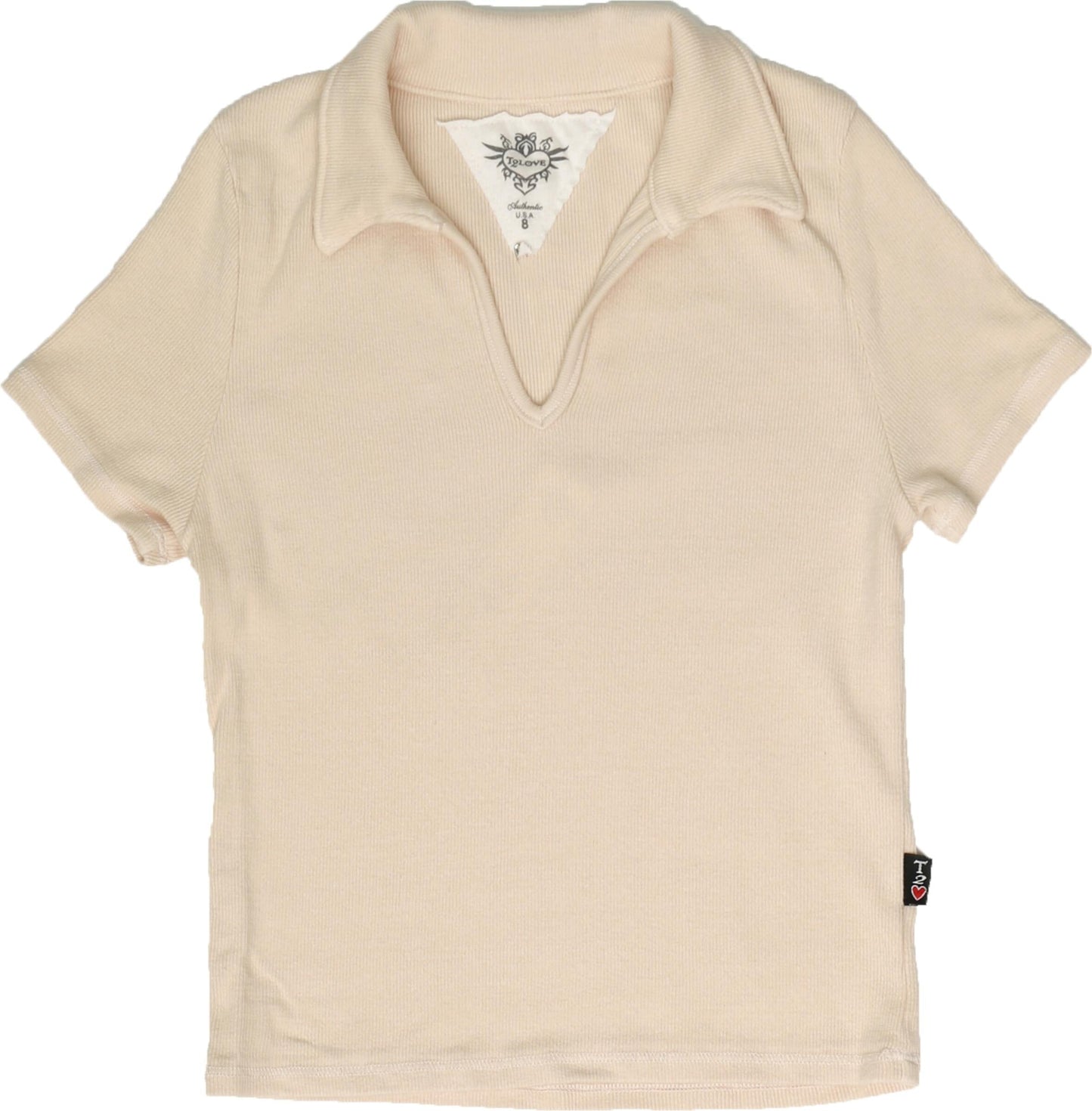 Signature Collared Short-Sleeve Top