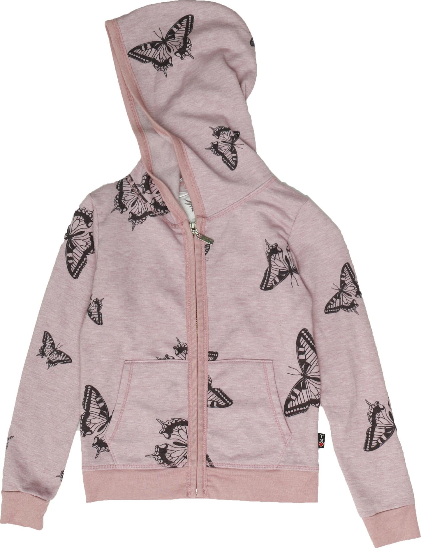 Hooded Jacket (Butterflies Pattern)