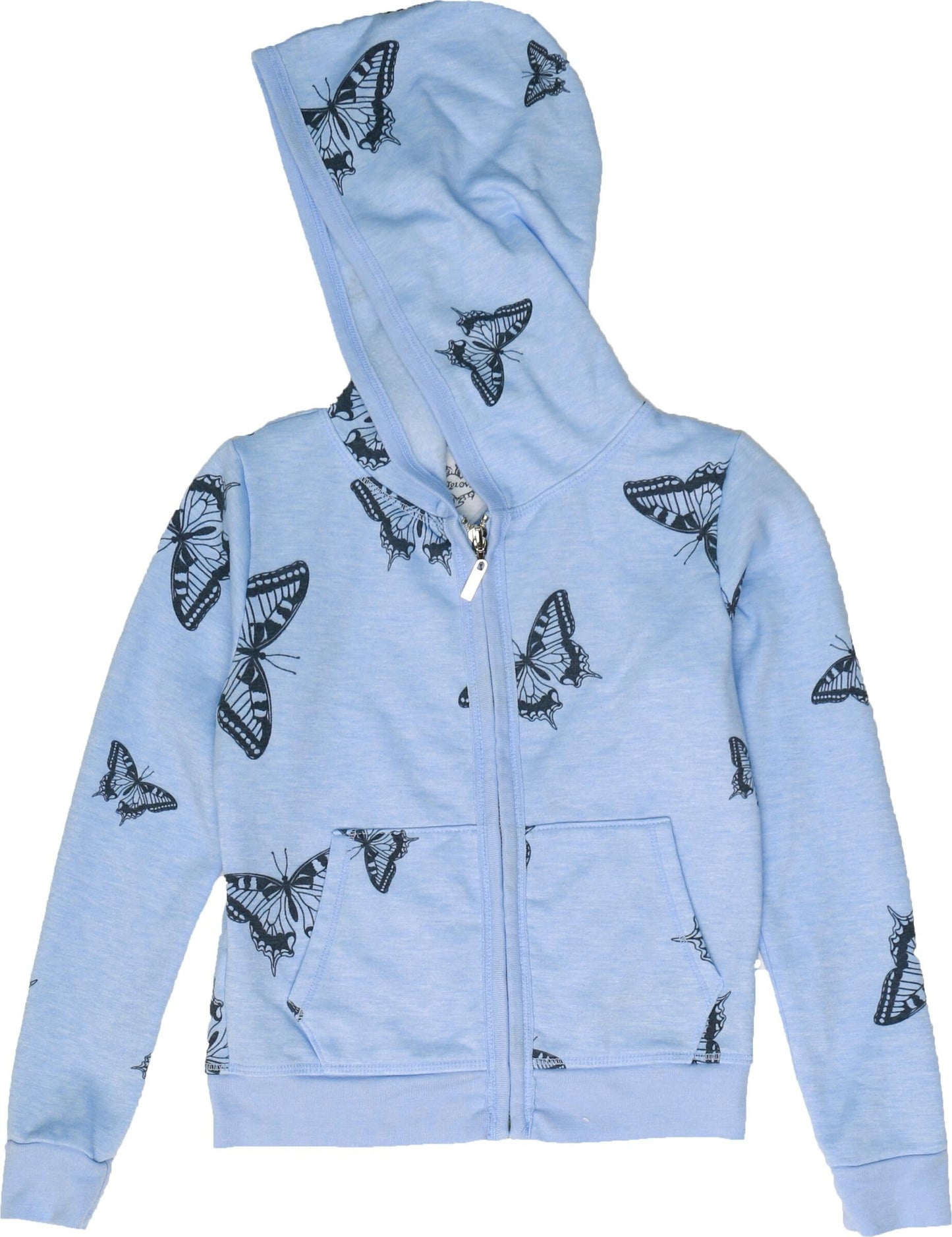 Hooded Jacket (Butterflies Pattern)