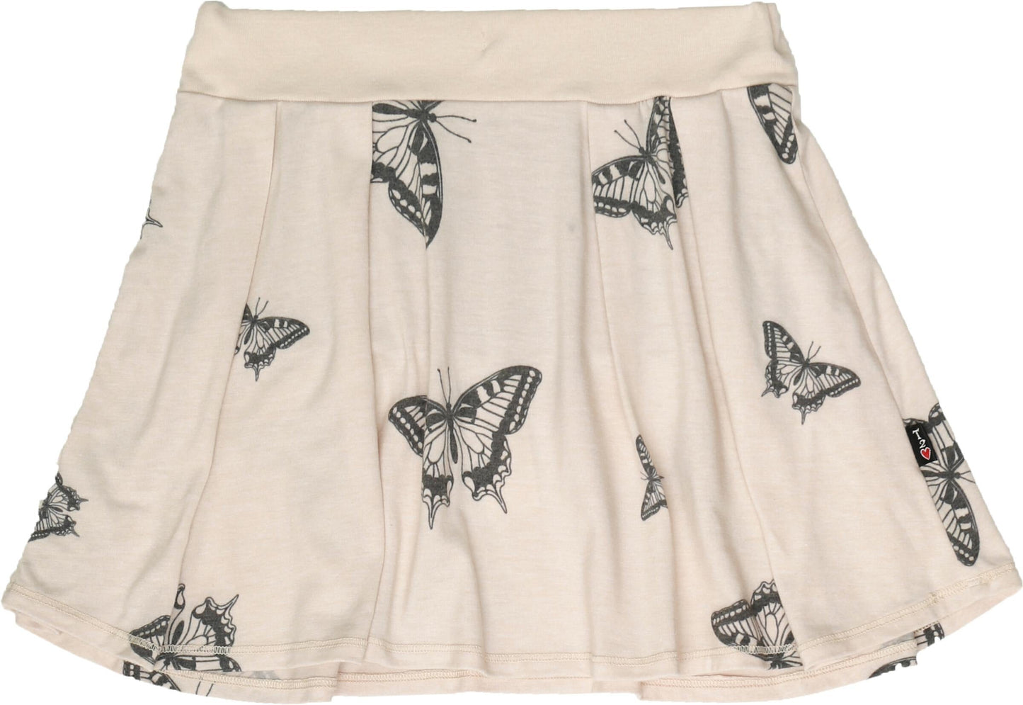 Pleated Skirt (Butterflies Pattern)