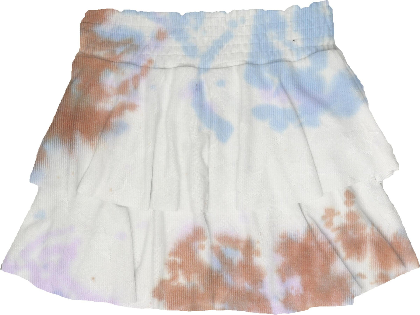 Pleated Skirt (Tri-Color Tie-Dye)