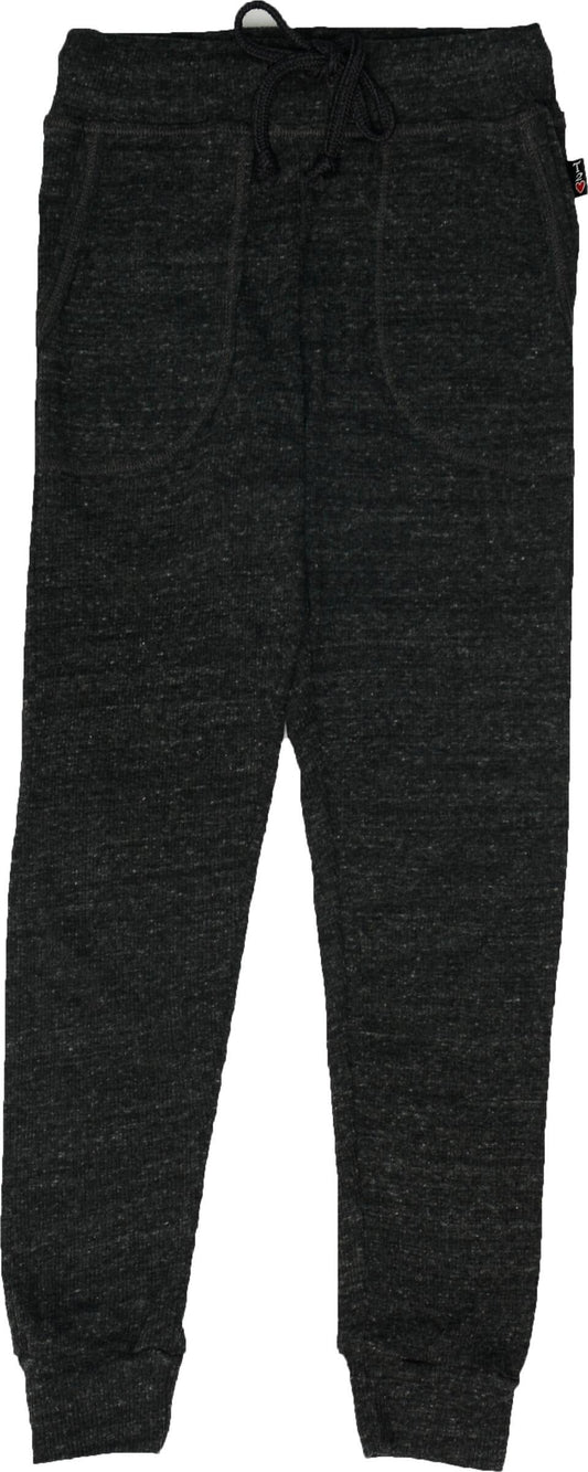 Charcoal Fitted Thermal Pants