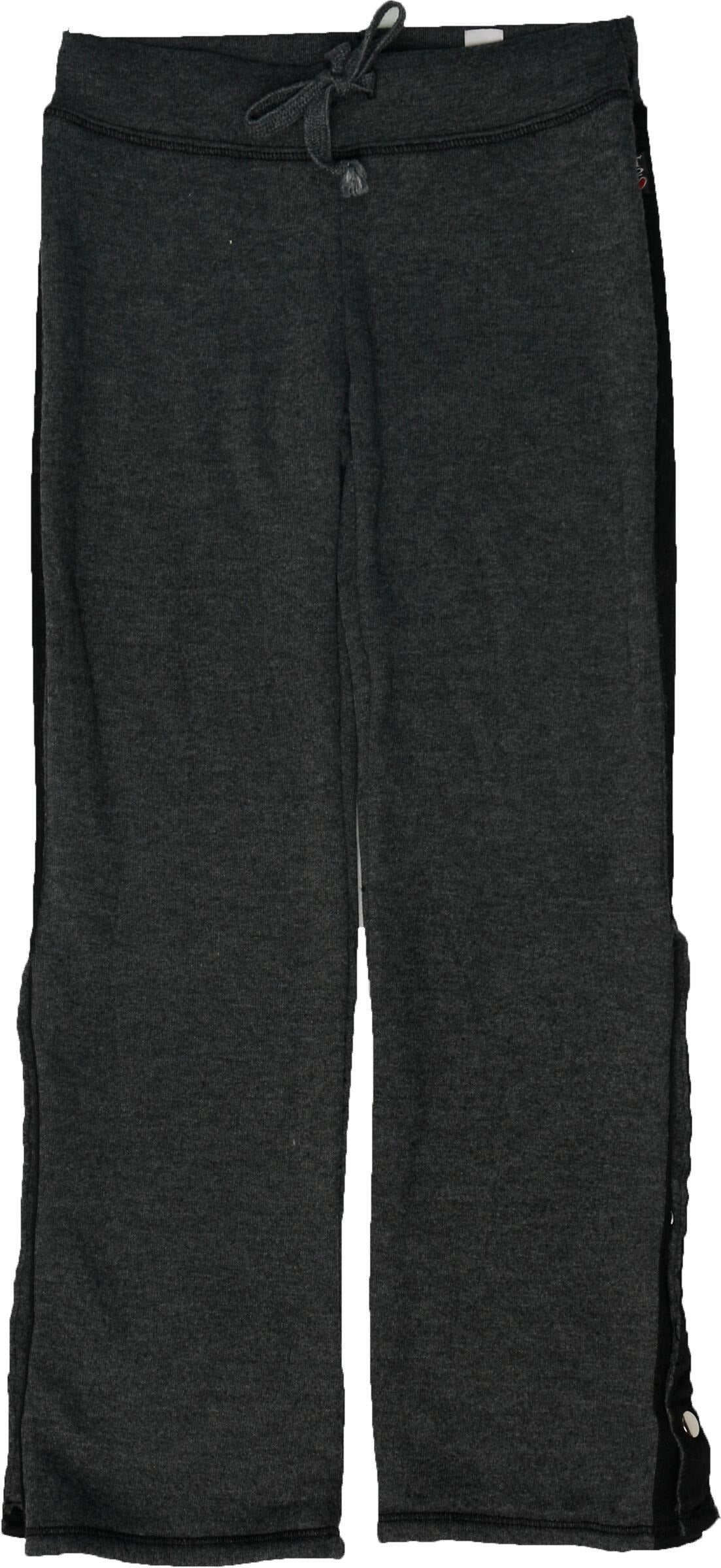 Wide-Legged Pants with Side Snap Buttons