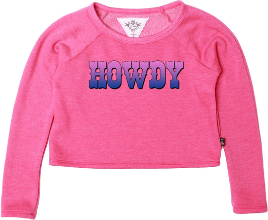 "HOWDY" Crew Pullover