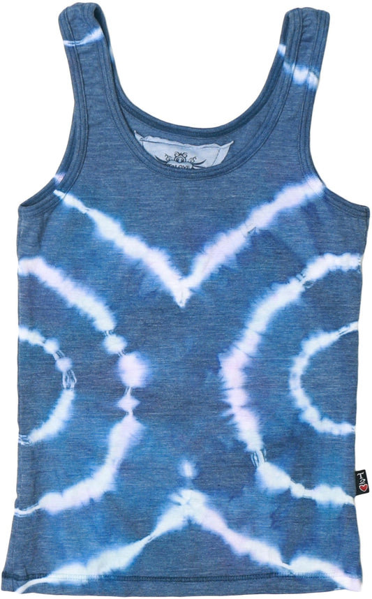 Short Layering Tank (Ripples Tie-Dye)