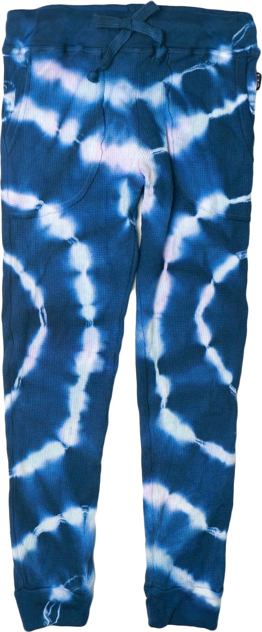 Fitted Thermal Pants (Ripples Tie-Dye)