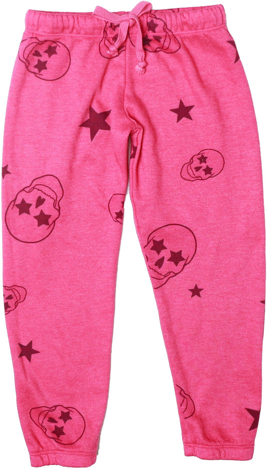 Pink Skulls Athletic Pants