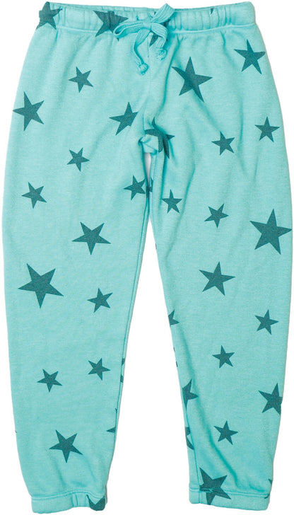Athletic Pants (Charcoal Stars Pattern)