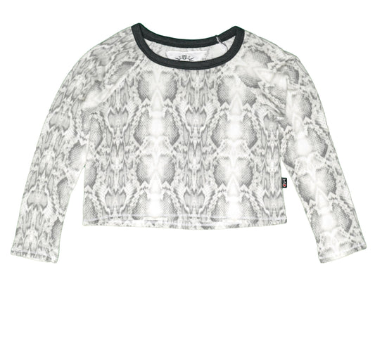 Crew Pullover (Snake-Skin Pattern)