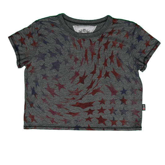 Boxy Top (Psychedelic Stars Pattern)