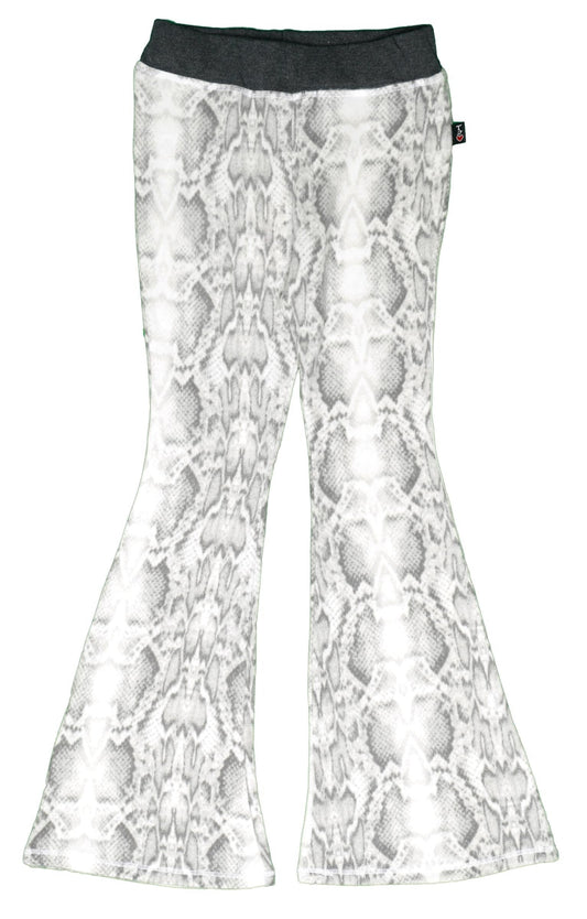 Flare Pants (Snake-Skin Pattern)