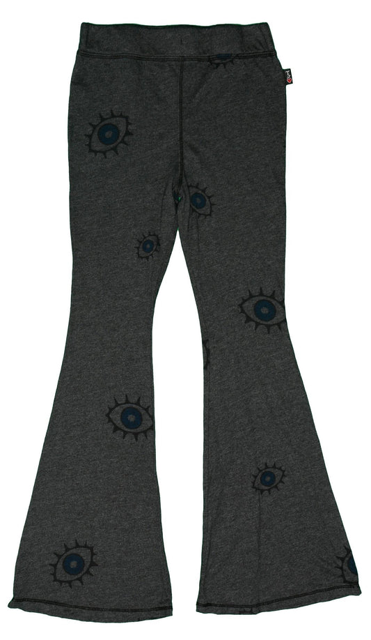 Flare Pants (French Terry Evil Eye Pattern)