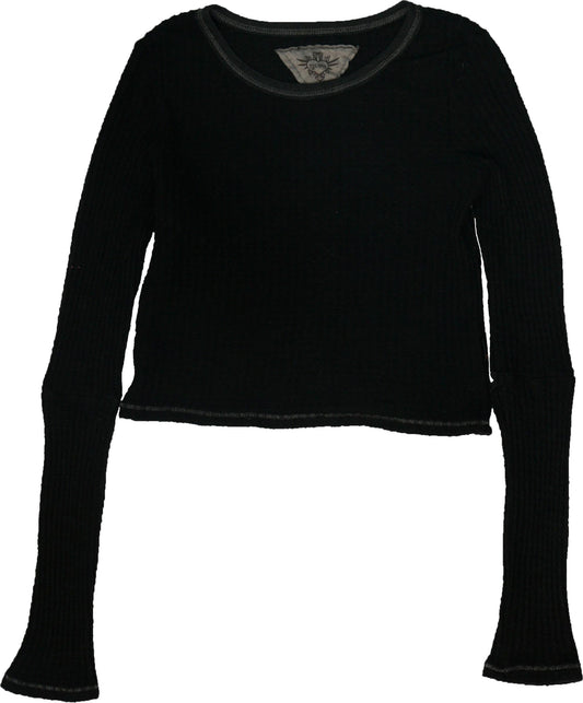 Open-Elbow Long-Sleeved Thermal Top