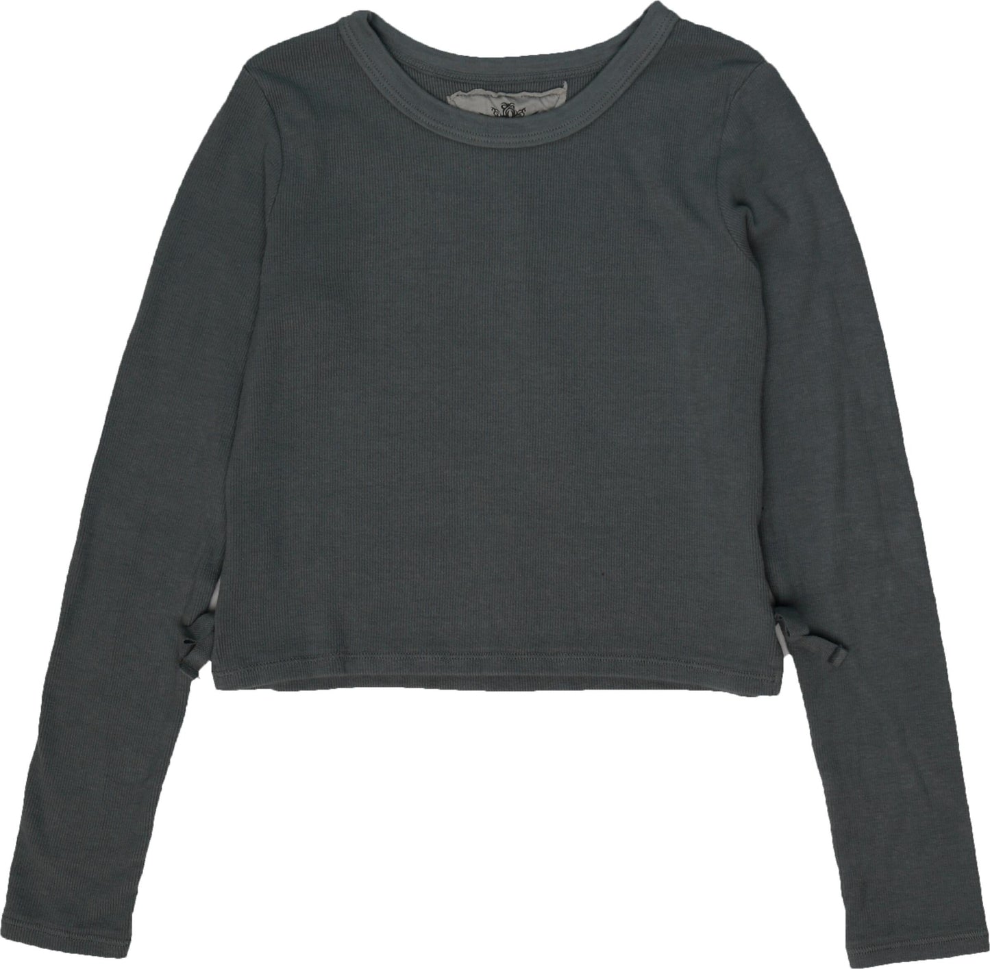 Crew-Neck Long-Sleeve with Side-Bows