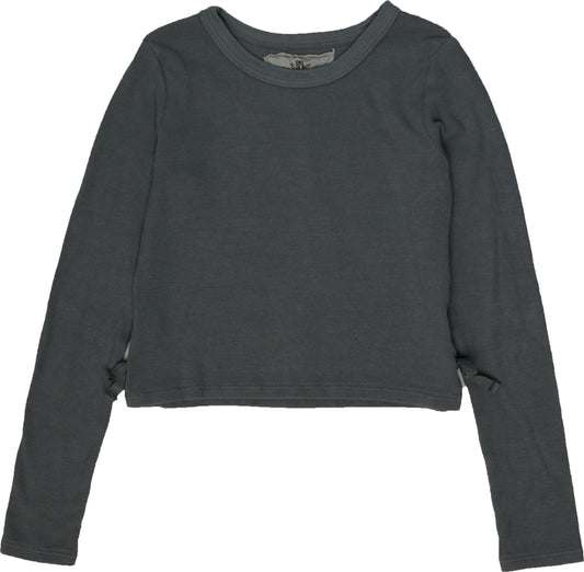 Crew-Neck Long-Sleeve with Side-Bows