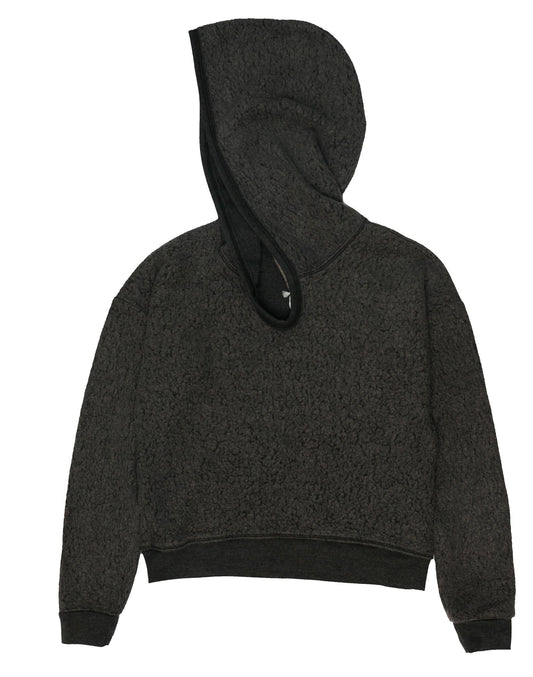 Hooded Pullover (Reversed-Fabric)