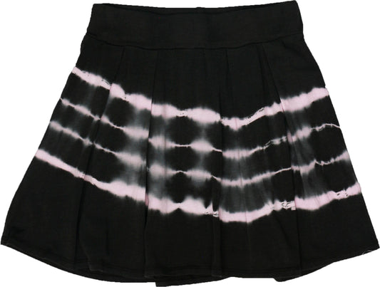 Pleated Skirt (Stripes Tie-Dye)