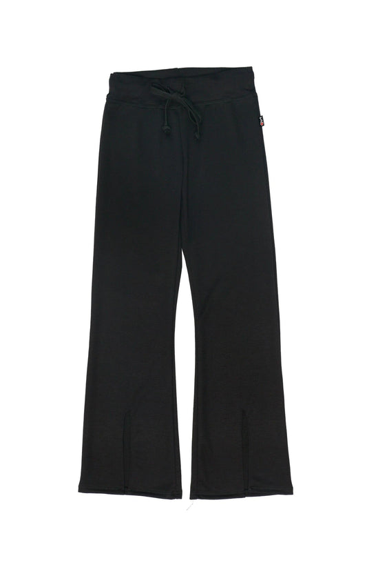 Front Slit-Legged Pants