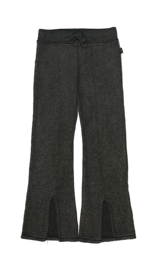 Front Slit-Legged Pants (Reversed-Fabric)