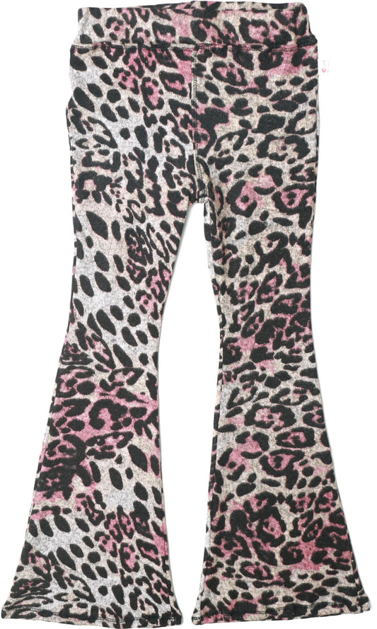 Flare Pants (Leopard Print)