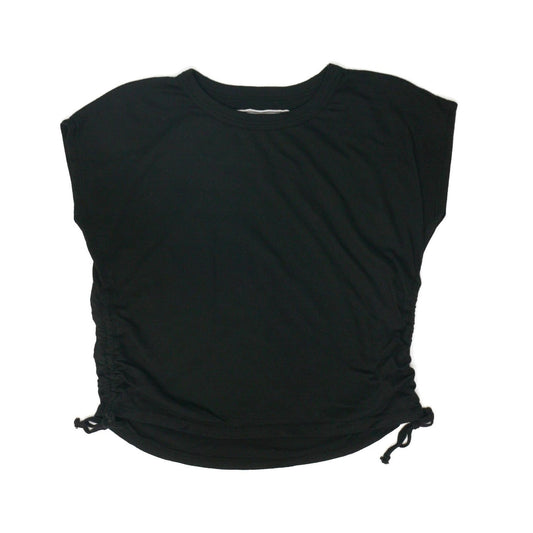 Muscle Tee with Gathered Side Tie