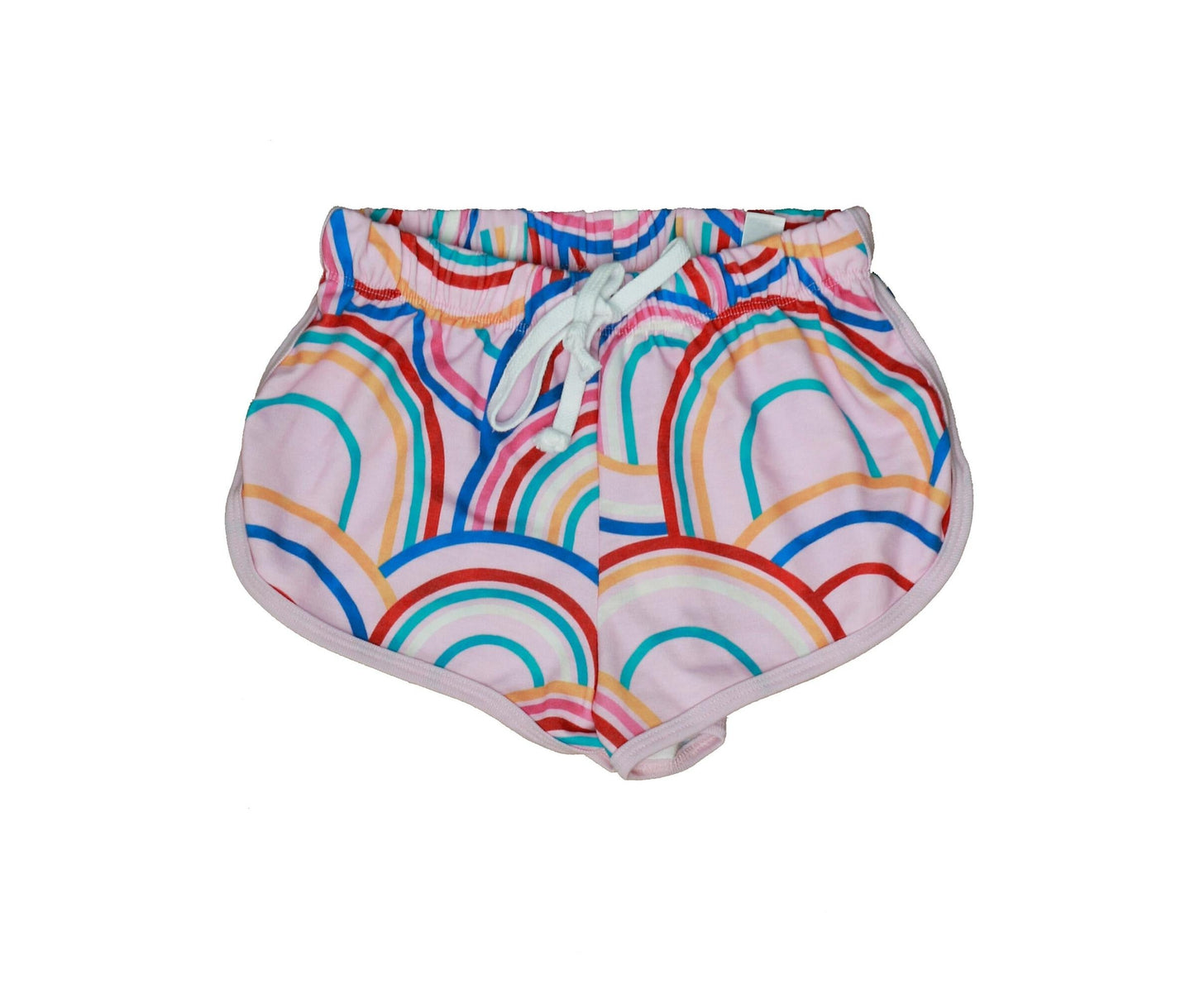 Runner Shorts (Multi-Rainbow Pattern)