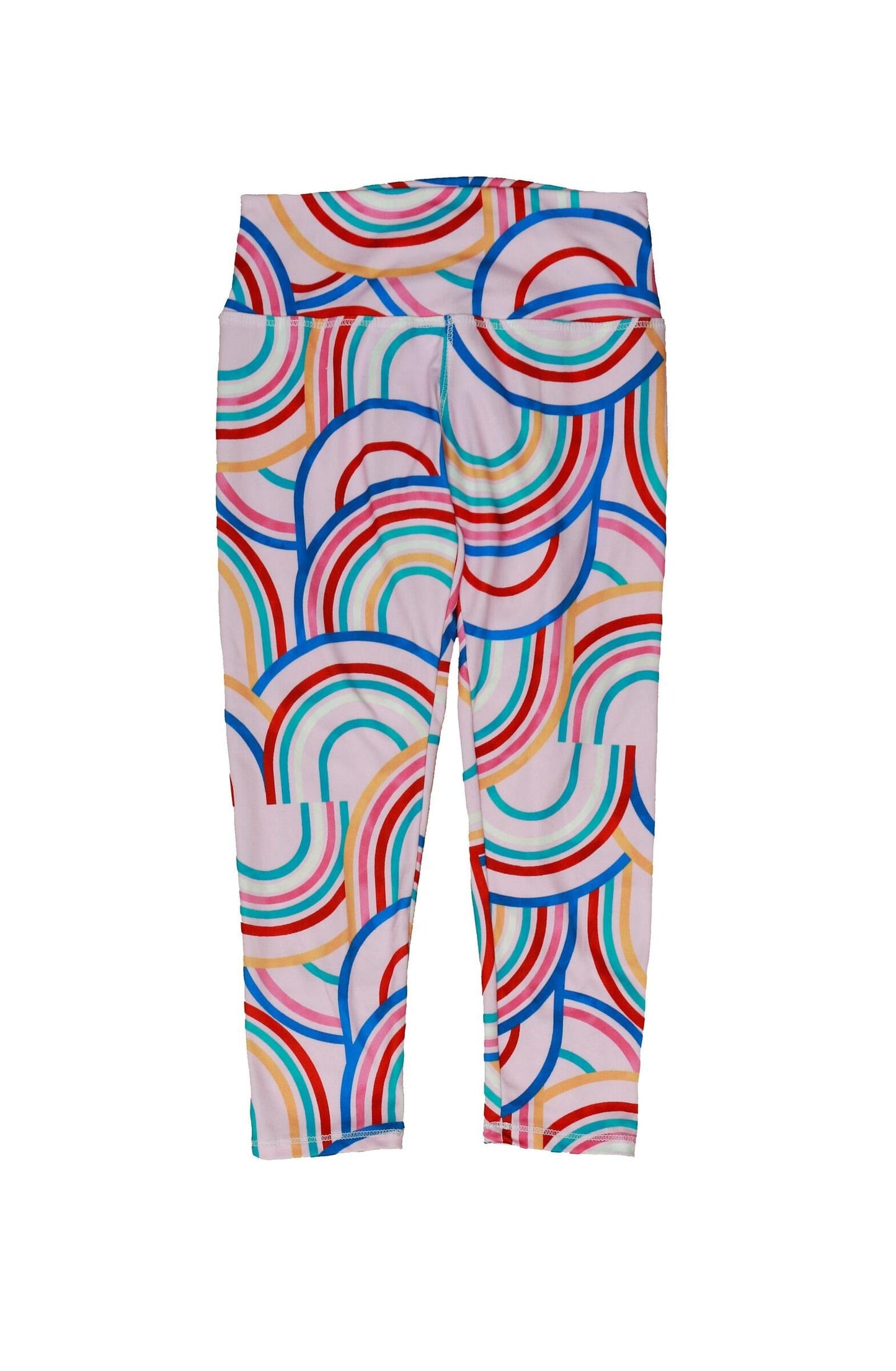 Athletic Leggings (Multi-Rainbow Pattern)