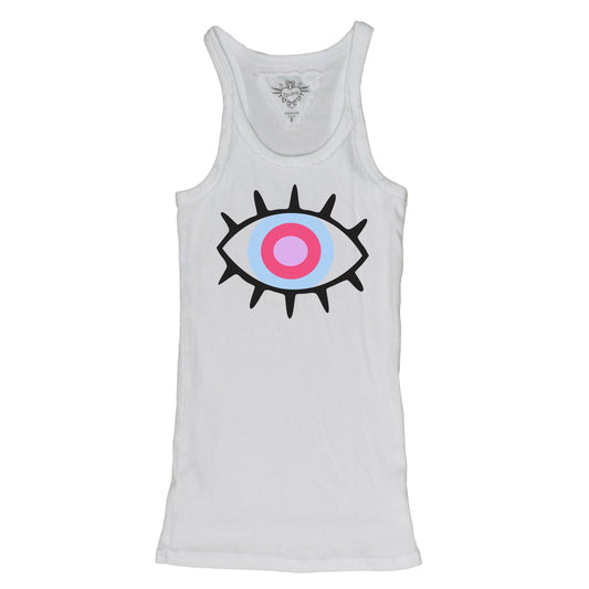 Racerback Tank (Evil Eye Print)