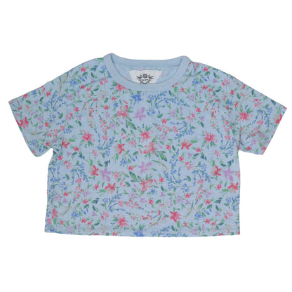 Boxy Tee (Floral Pattern)