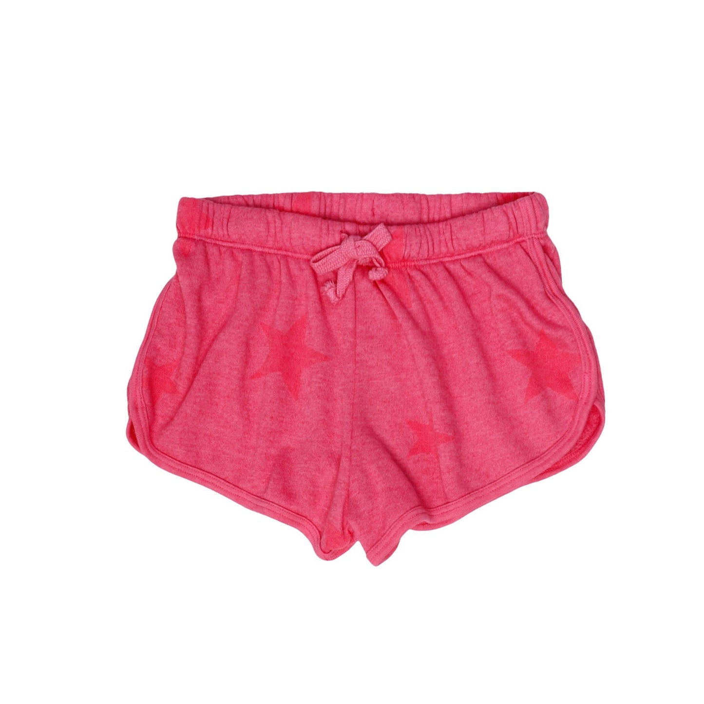 Runner Shorts (Pink Stars Pattern)