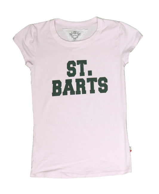 "ST. BARTS" Classic Cap Sleeve Tee