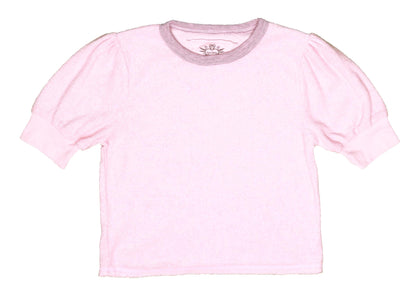 Heather Puff-Sleeve Top