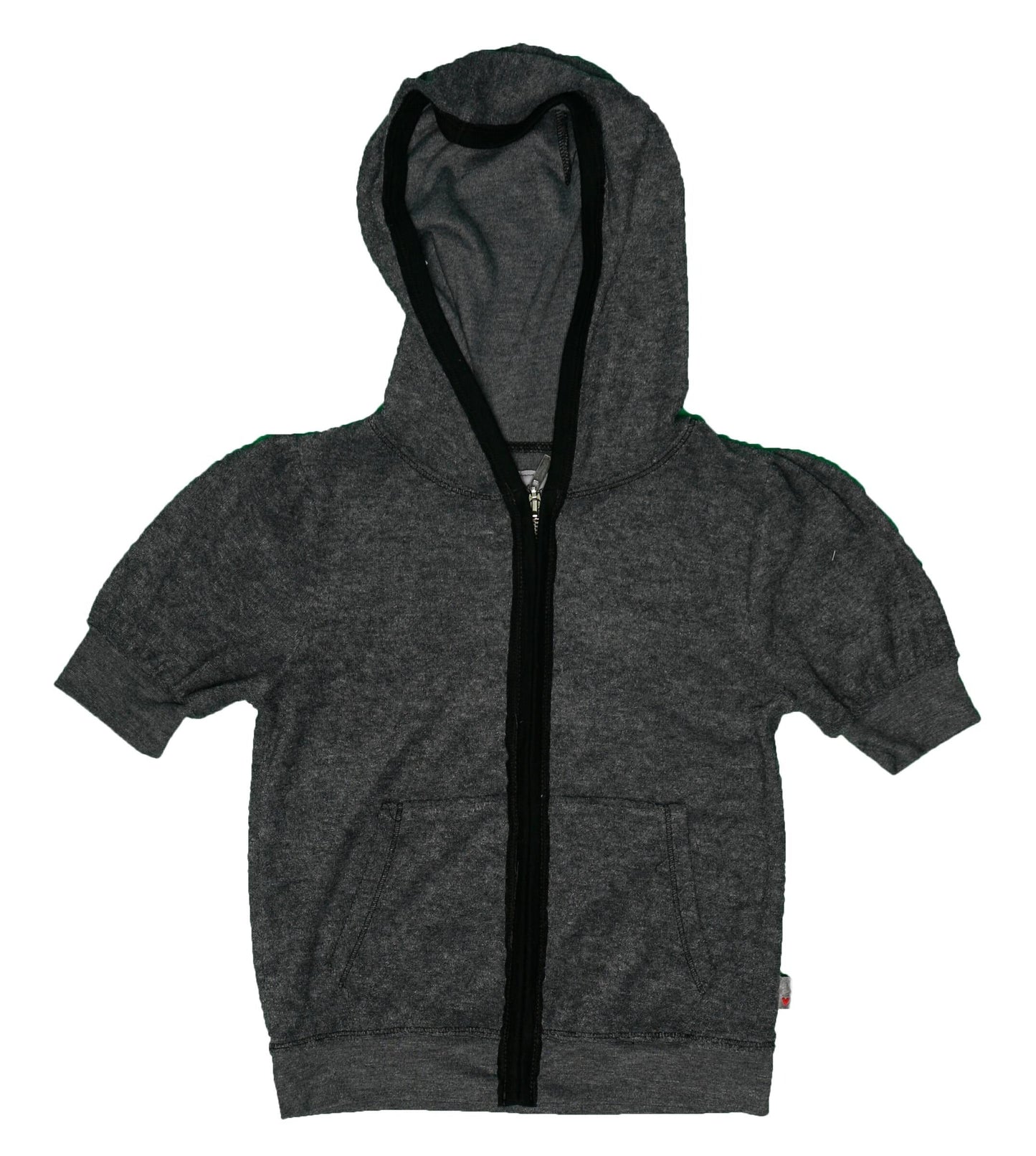 Short-Sleeve Jacket with Hood