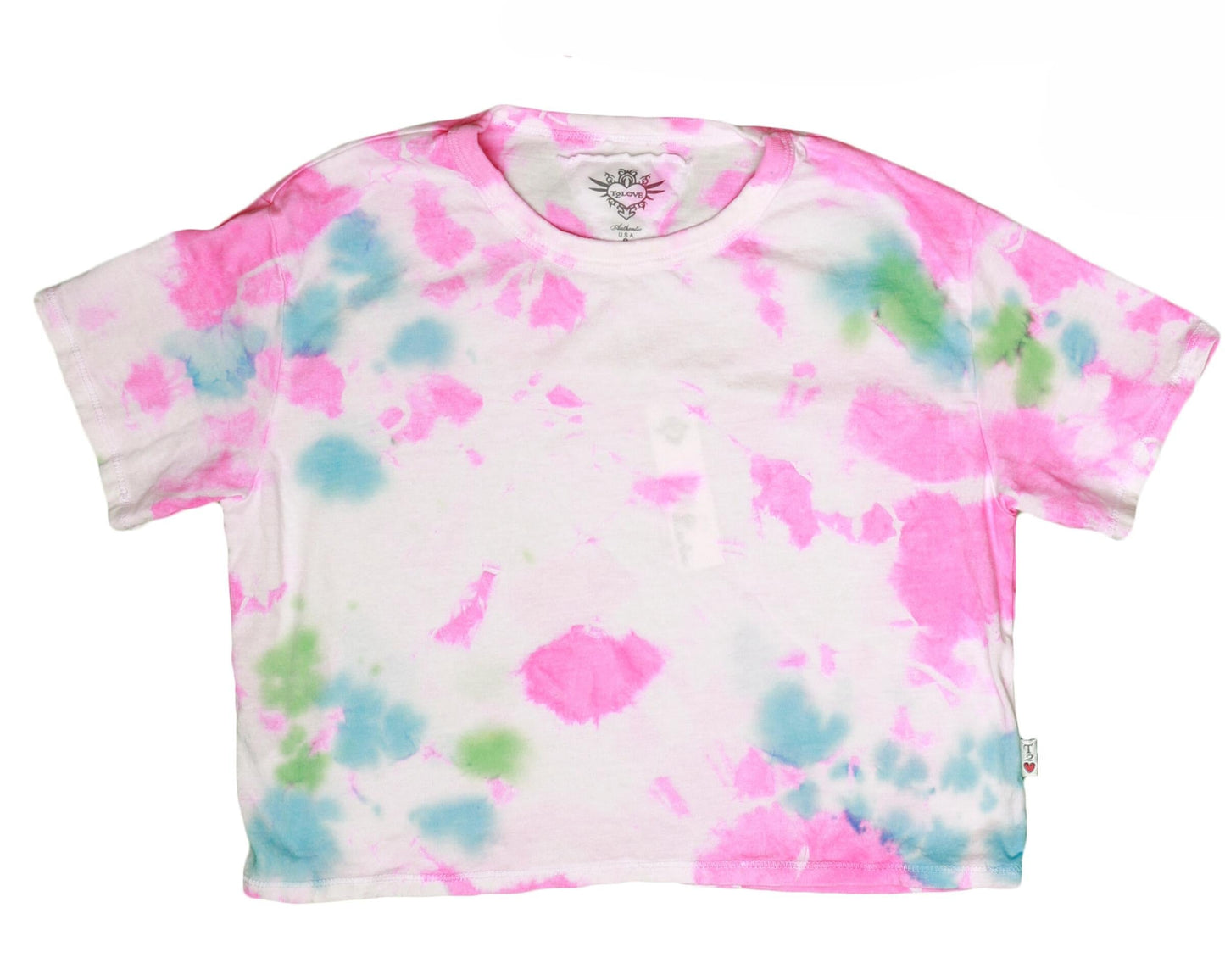 Boxy Tee (Tri-Color Tie-Dye)