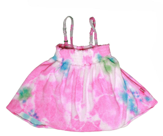 Smocked Top (Tri-Color Tie-Dye)